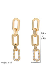 Gold Chain Link Earrings | PRE ORDER