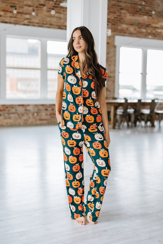 SALE - Halloween Ghost Pajama Set | S-XL