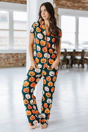 SALE - Halloween Ghost Pajama Set | S-XL