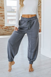 Harvey Lace-up Waist Harem Pants | S-2XL