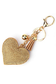 Heart Pendant Tassel Key Ring | PRE ORDER 3/2
