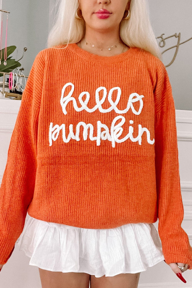 Hello Pumpkin Sweater | S-2XL | PRE ORDER 9/18