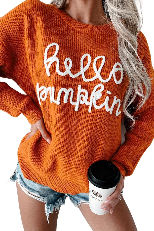 Hello Pumpkin Sweater | S-2XL | PRE ORDER 9/18