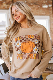 SALE - Hey There Pumpkin Graphic Sweatshirt | S-2XL