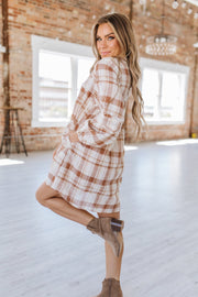 Higley Plaid Babydoll Mini Dress | S-XL | PRE ORDER