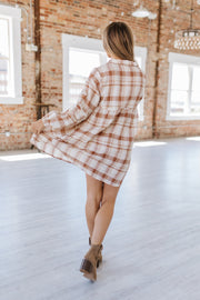 Higley Plaid Babydoll Mini Dress | S-XL | PRE ORDER