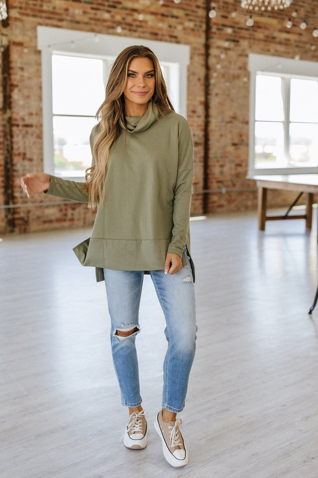 Hollis Cowl Neck Tunic