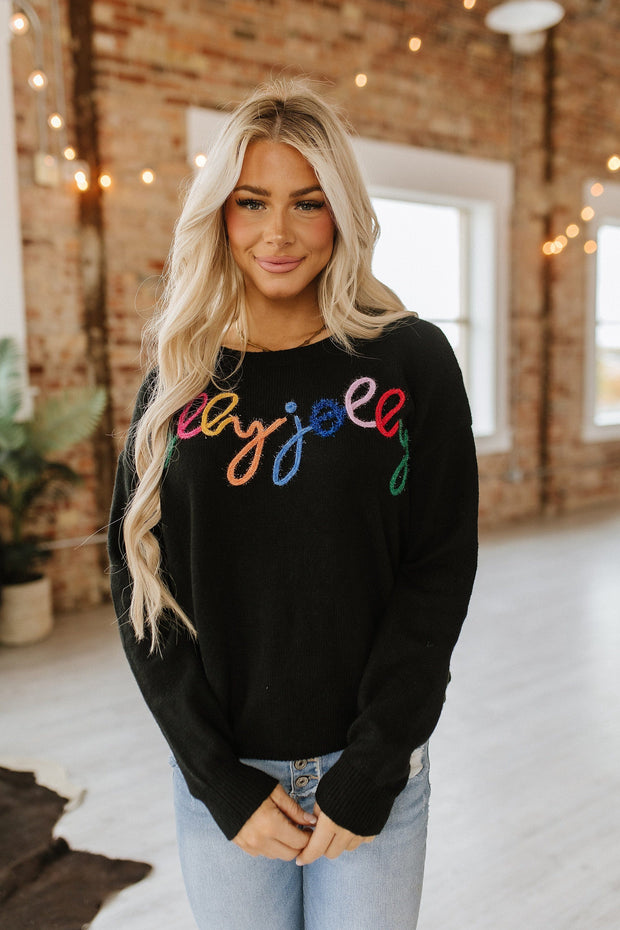 Holly Jolly Round Neck Sweater | S-XL