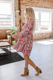 Indy Floral Flared Dress | S-XL