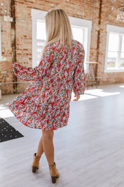 Indy Floral Flared Dress | S-XL