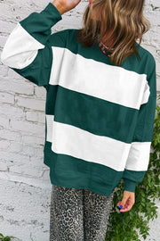 Ivy Colorblock Drop Shoulder Sweatshirt