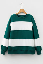 Ivy Colorblock Drop Shoulder Sweatshirt