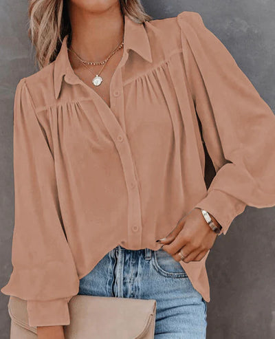 Jaelyn Pleated Blouse