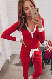 Jamie Solid Pajama Set