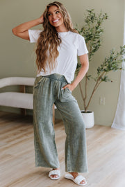 Janis Double Layered Gause Pants