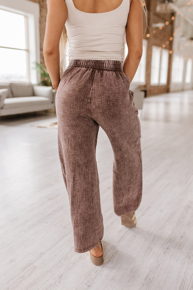 Janis Double Layered Gause Pants