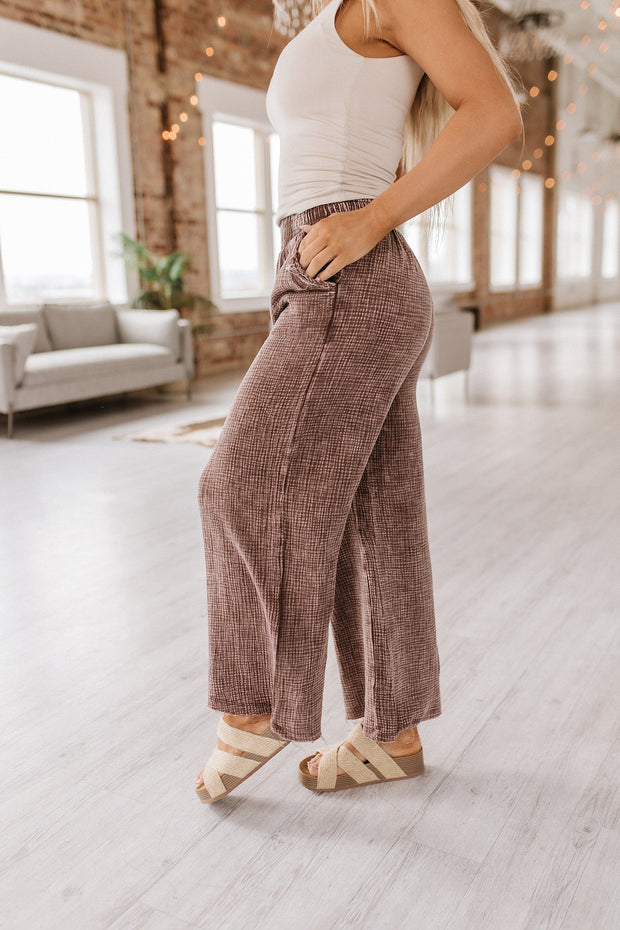 Janis Double Layered Gause Pants