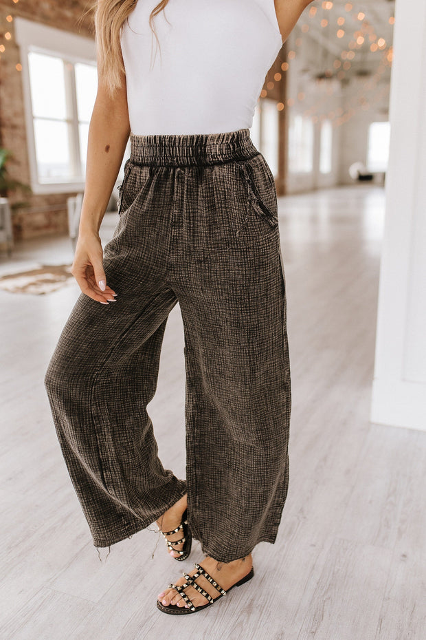 Janis Double Layered Gause Pants