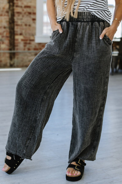 Janis Double Layered Gause Pants