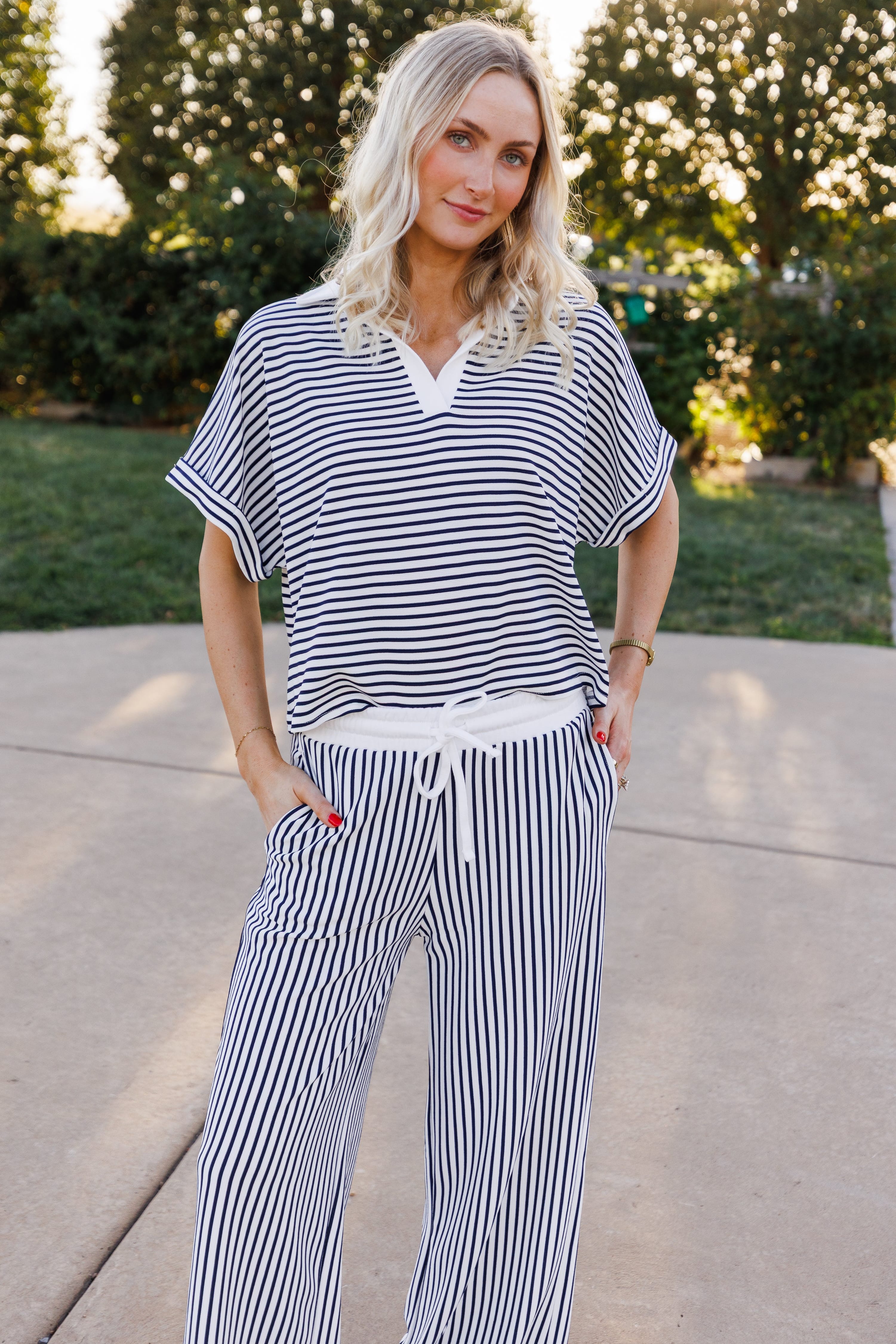 Jasper Striped 2 Piece Set