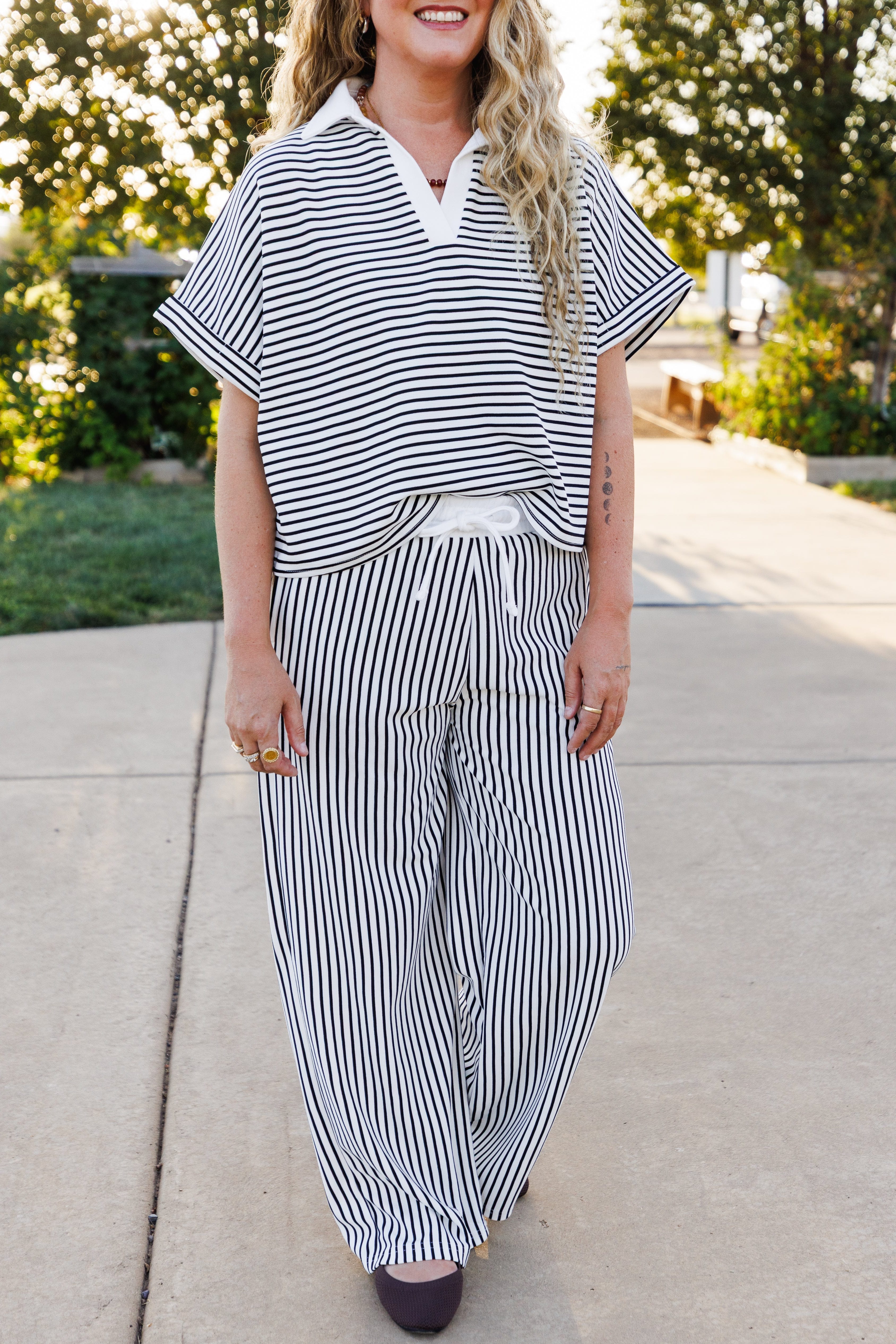 Jasper Striped 2 Piece Set