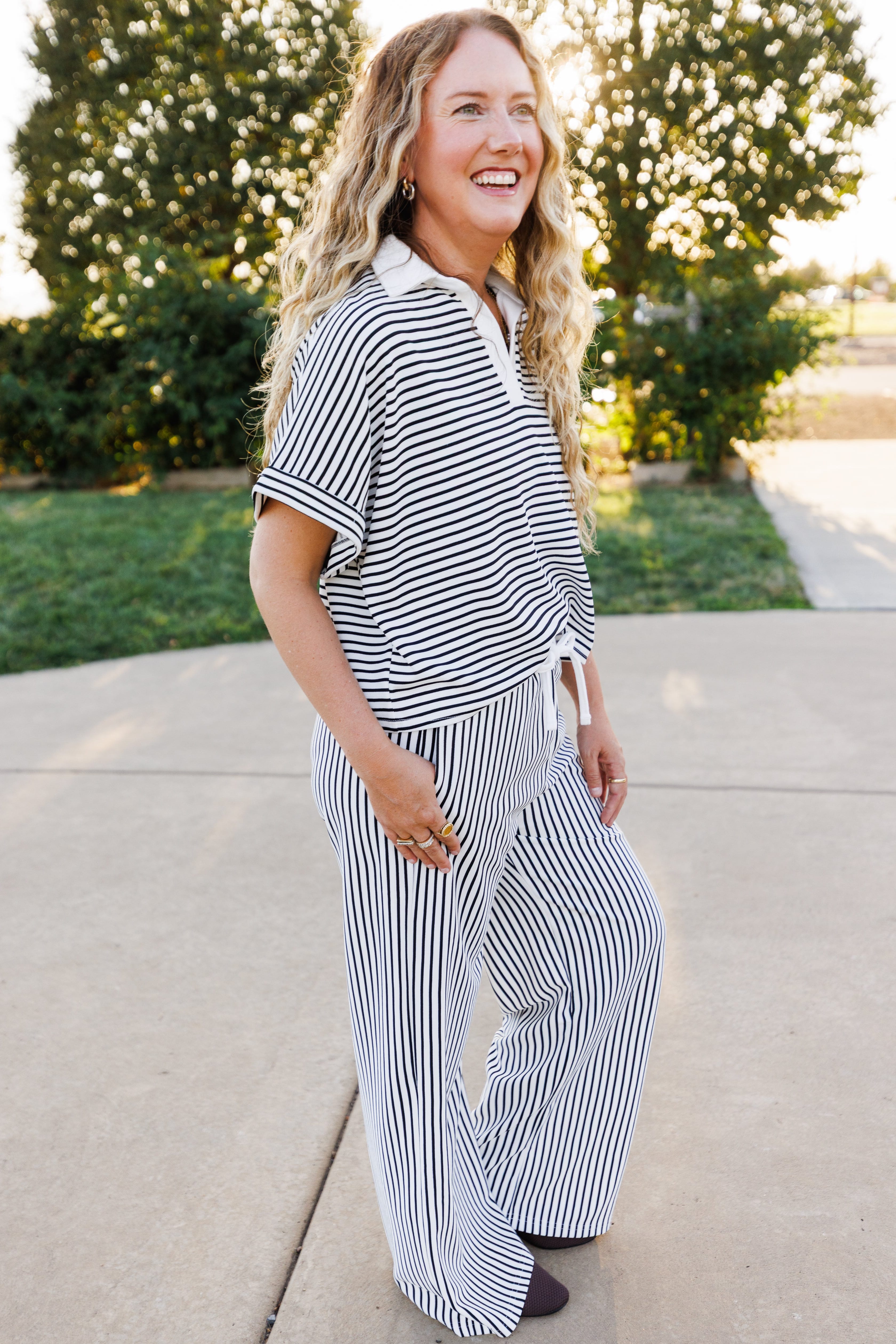 Jasper Striped 2 Piece Set