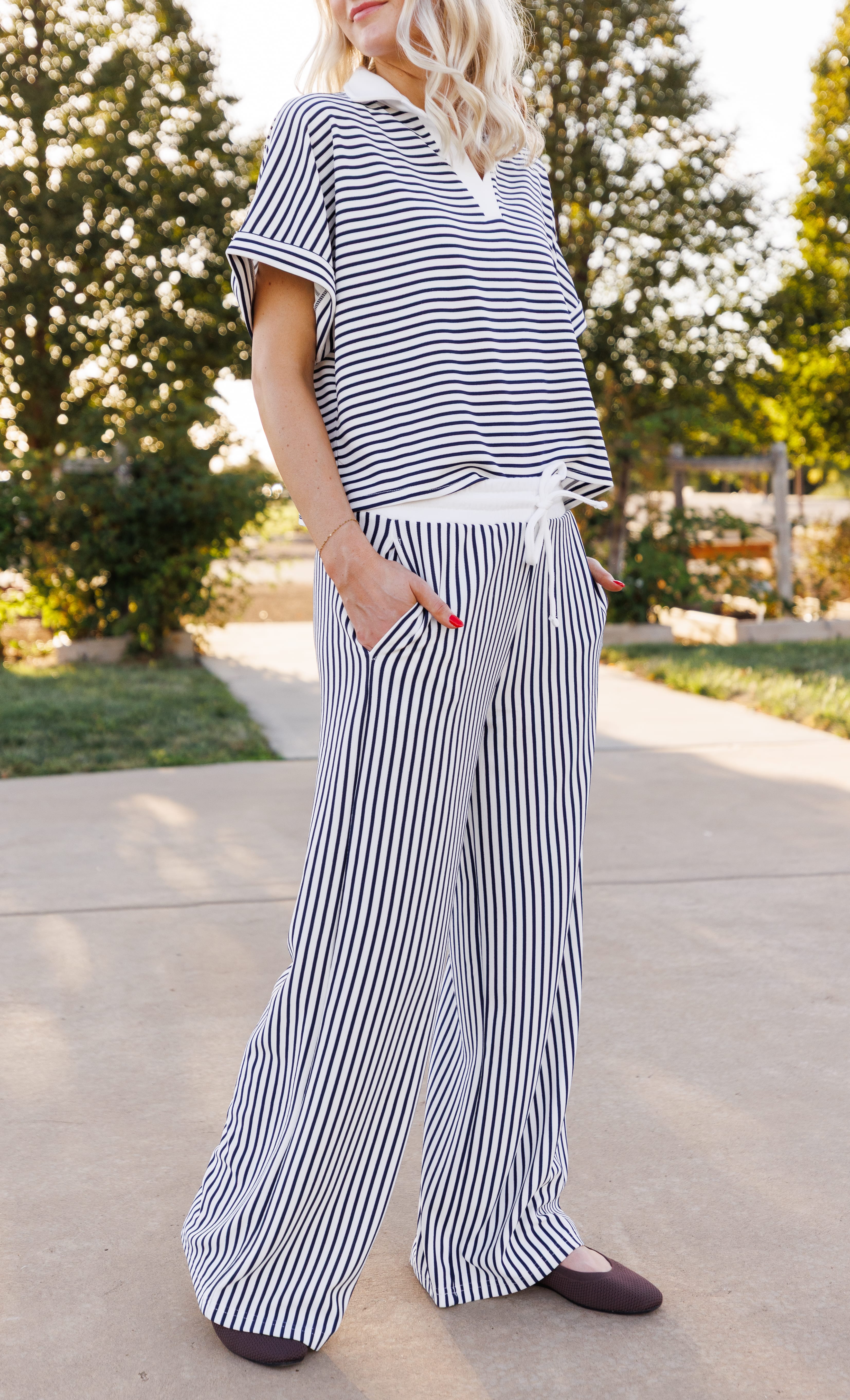 Jasper Striped 2 Piece Set