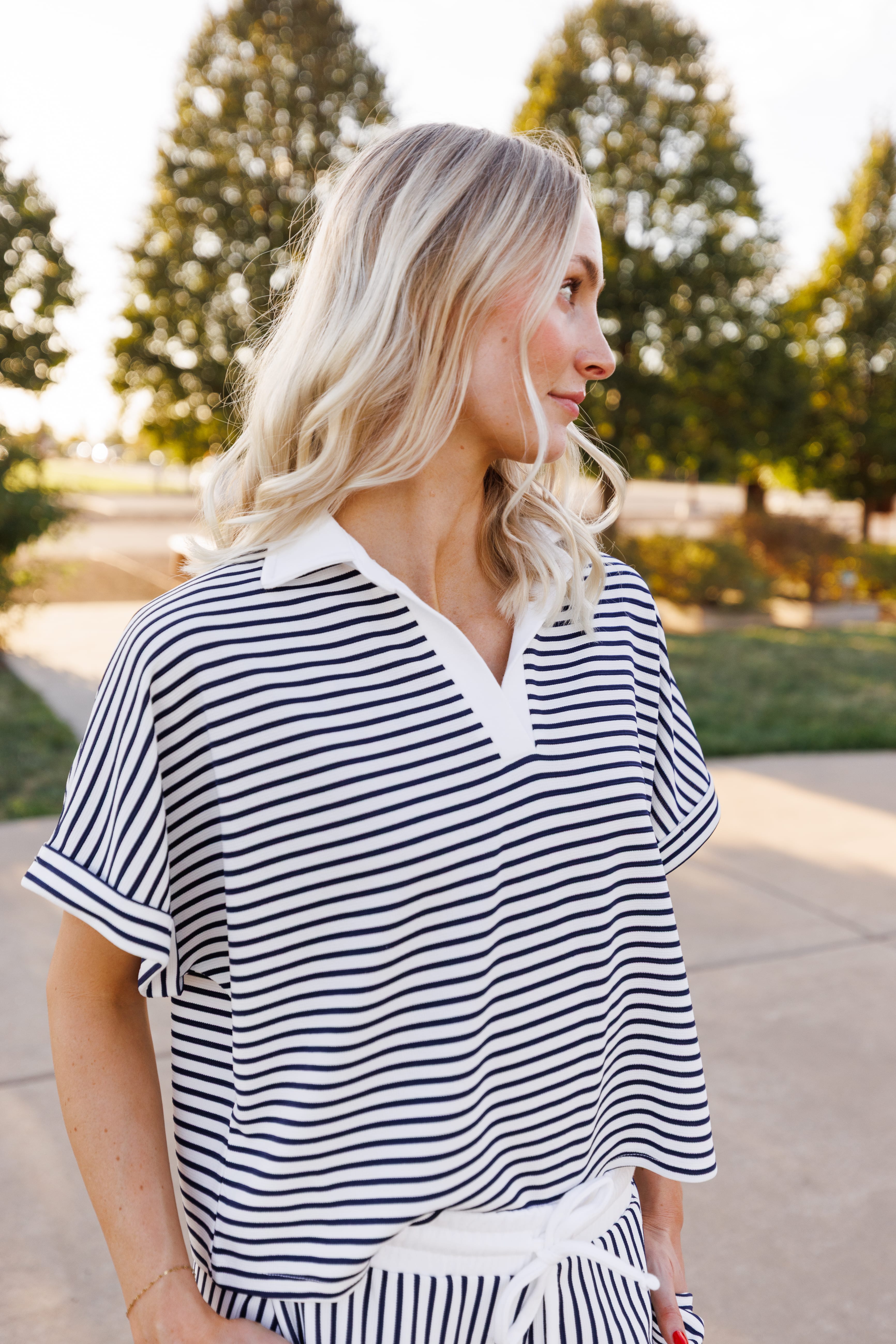 Jasper Striped 2 Piece Set