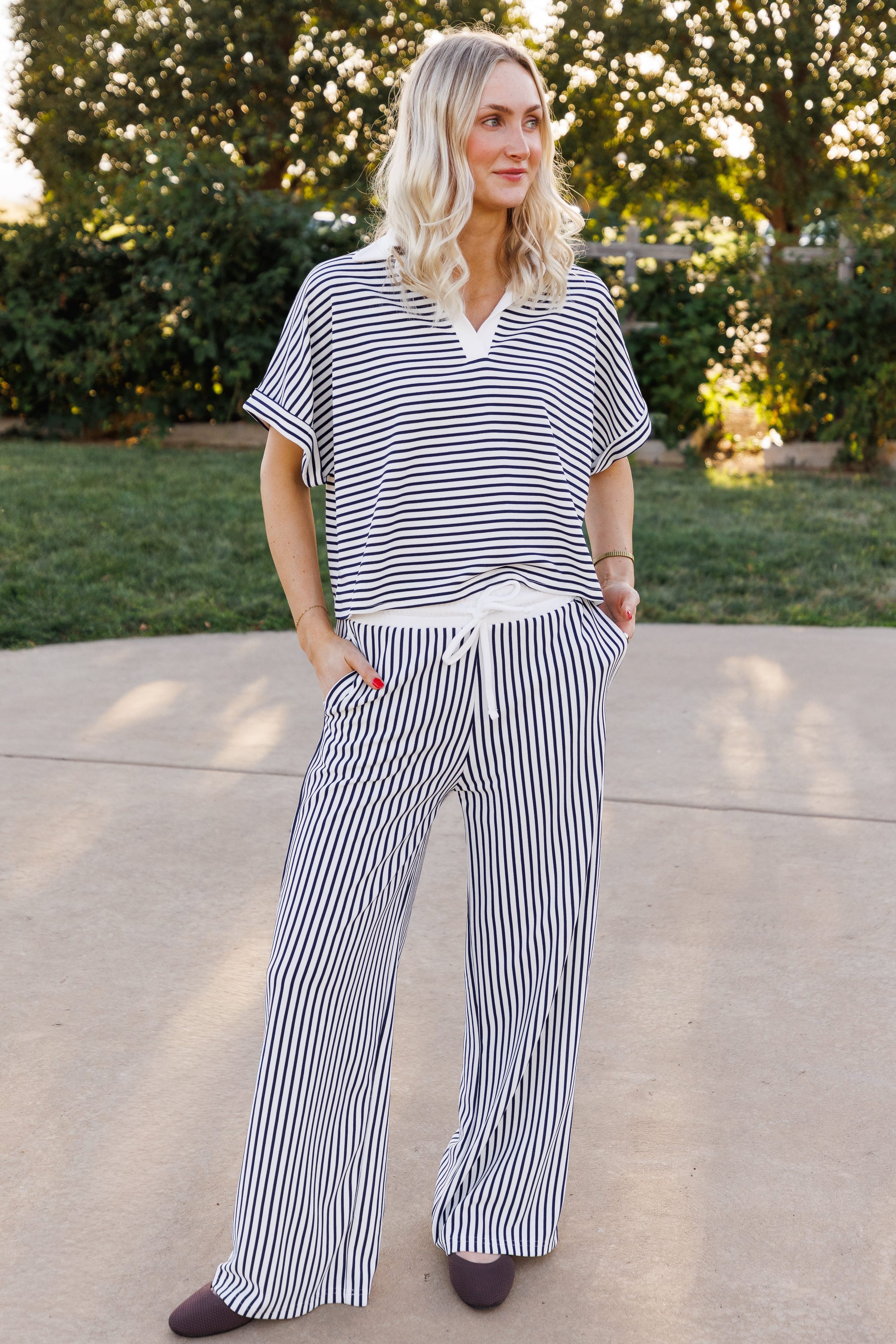Jasper Striped 2 Piece Set