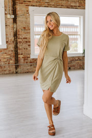 Jenesa Twisted Mini Dress | S-XL