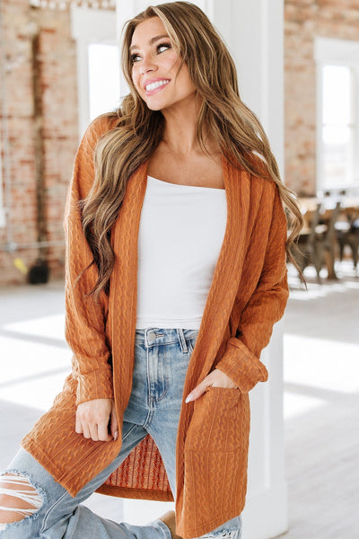 Jerilyn Textured Knit Cardigan