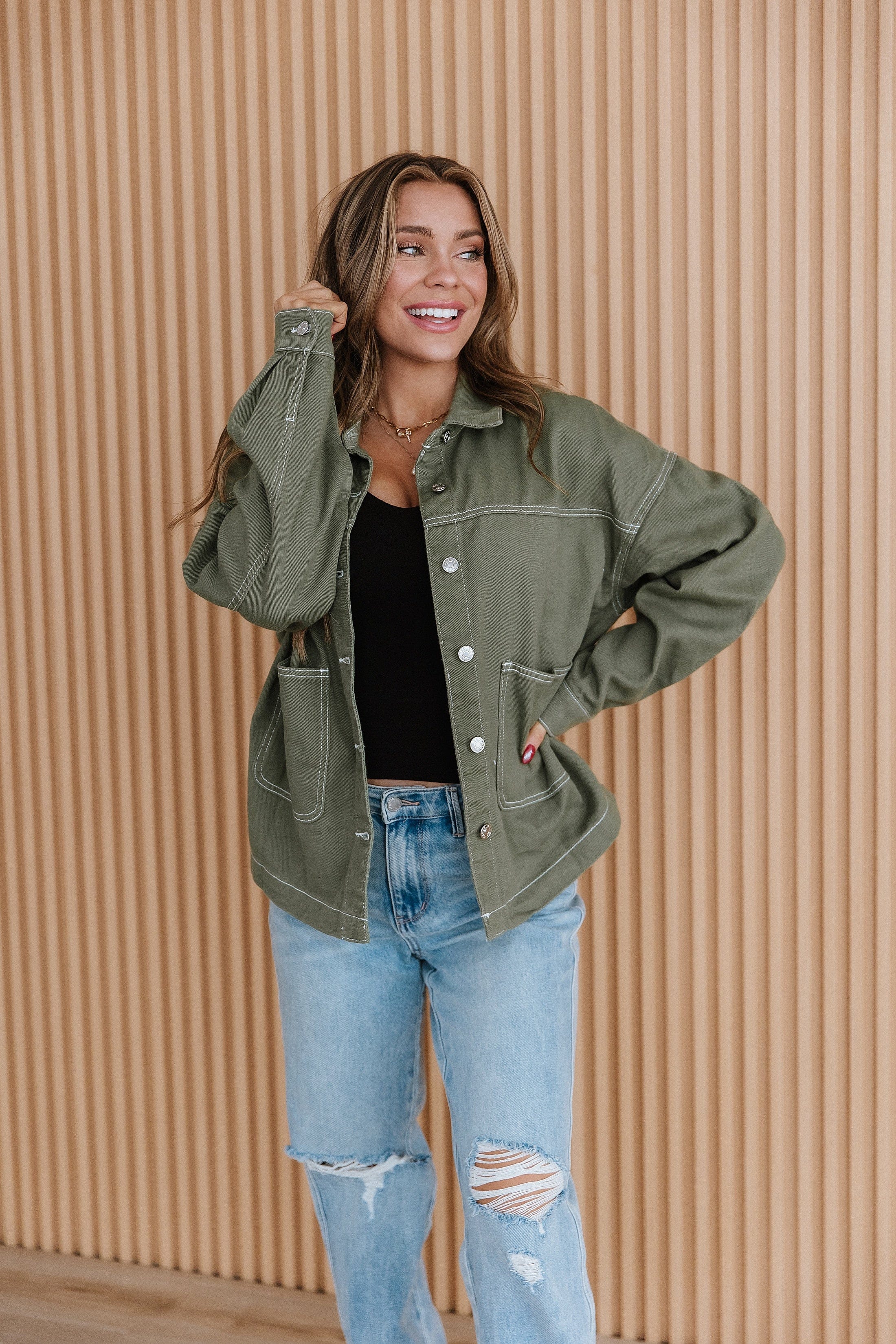 Jessi Denim Work Jacket | DROPSHIP