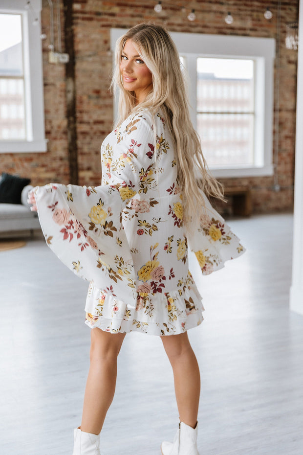 Joanie Ruffle Mini Dress | S-XL