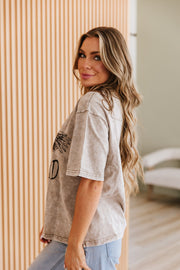 Jolene Mineral Washed Graphic Tee