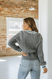 Joseph Contrast Rib Sweater | S-2XL