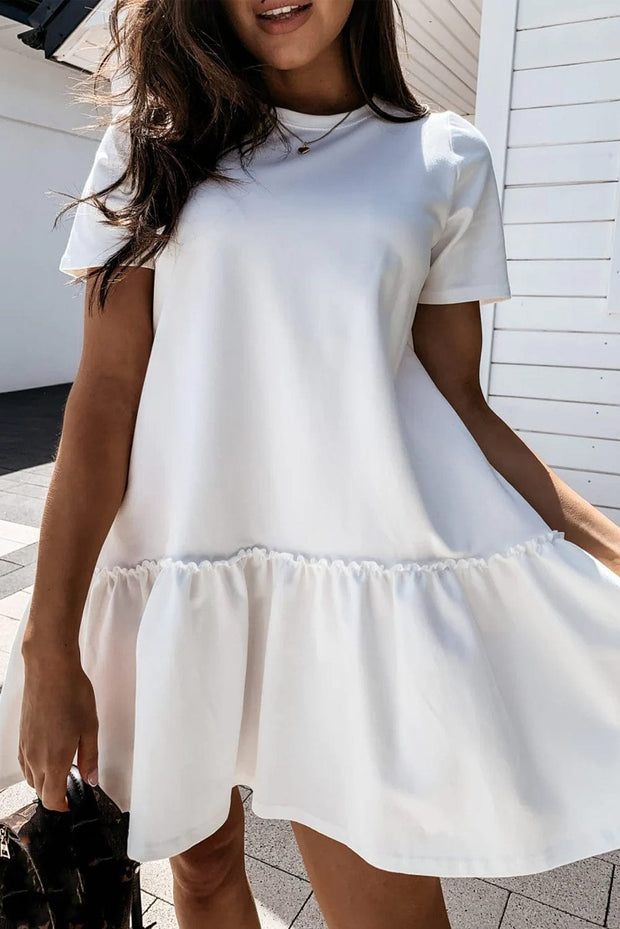 Kahari Short Sleeve Mini Dress | S-XL