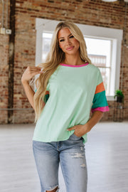 Kamile Color Block Tunic | S-XL