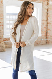 Kassidy Button Front Cardigan | S-2XL