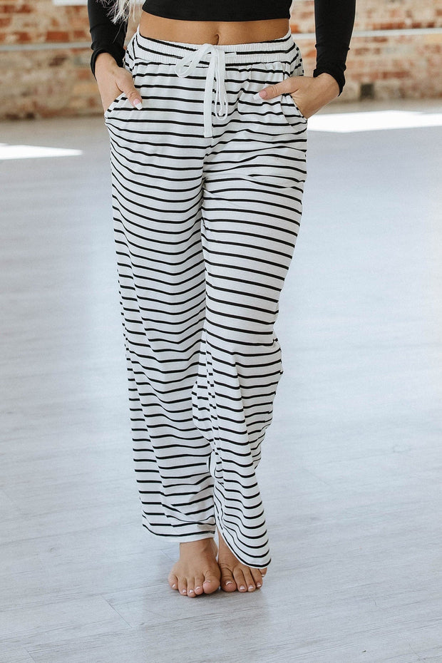 Katelyn Striped Wide Leg Pants | S-XL | PRE ORDER