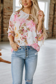 Katy Loose Fit Floral Blouse | S-XL PRE ORDER