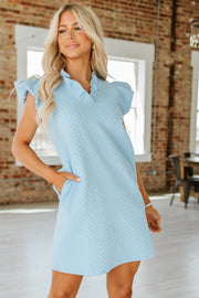 Kaylum Ruffle Sleeve Mini Dress | S-XL