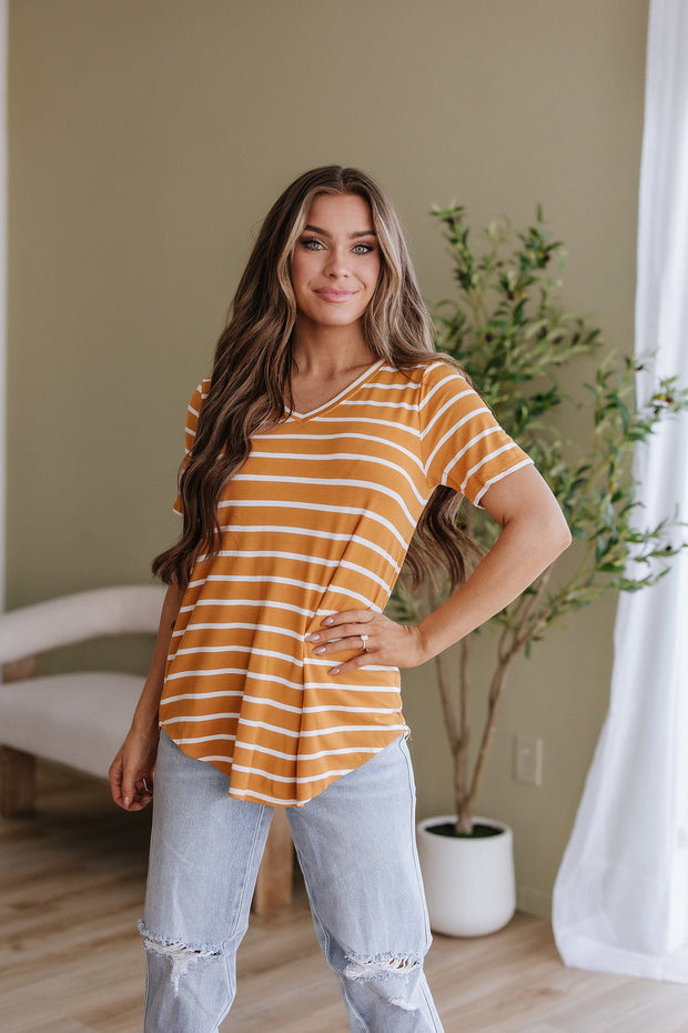 Keegan Striped Tunic