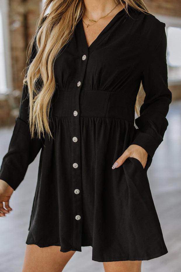 Keller Long Sleeve Mini Dress | S-XL