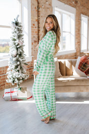 Kiara Plaid Pajama Set