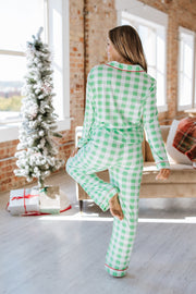Kiara Plaid Pajama Set