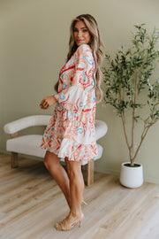 SALE - Kilah Boho Tiered Mini Dress