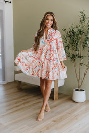 SALE - Kilah Boho Tiered Mini Dress