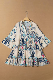 Kilah Boho Tiered Mini Dress | Pre Order 6/17