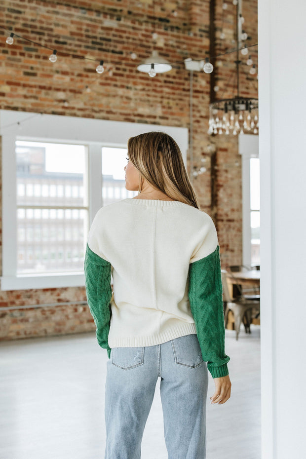 Kofi Colorblock Drop Shoulder Sweater | S-XL