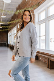 Laine Button Up Sweater Cardigan